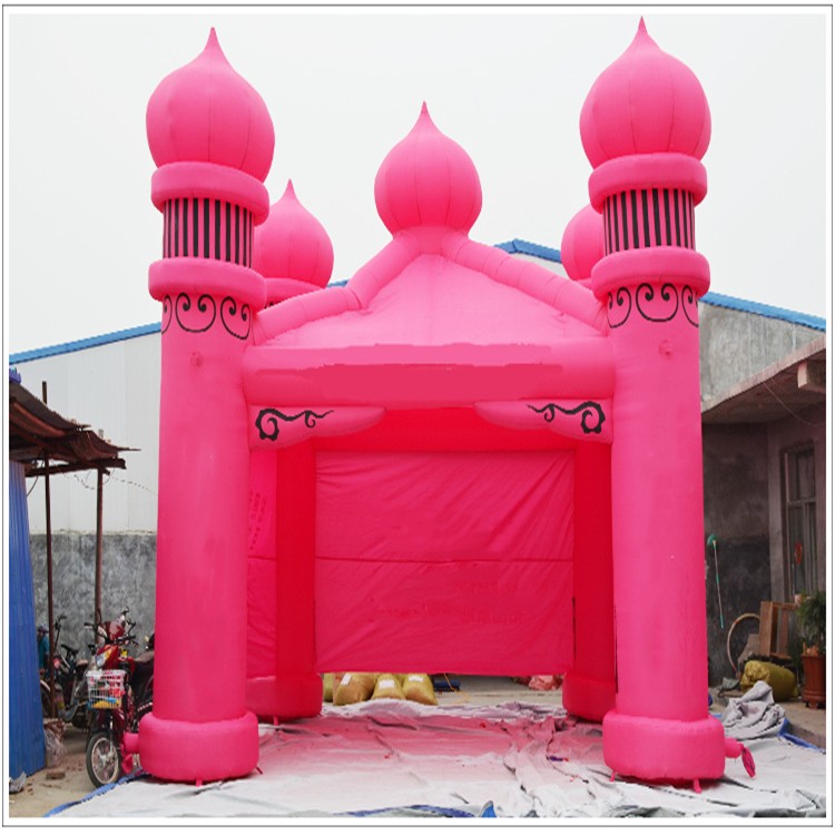 三明粉色帐篷